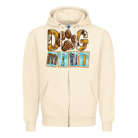 Sandshell Dog Mini with Paw Zipper Hoodie - texasbilliewilder