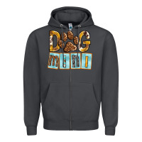 Smoke Dog Mini with Paw Zipper Hoodie - texasbilliewilder