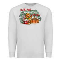 Dove Grey its the wonderful time of the year Premium Sweatshirt - CowGirlArtShop