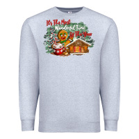 Heather Grey its the wonderful time of the year Premium Sweatshirt - CowGirlArtShop
