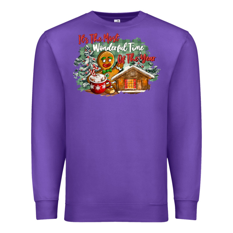 Its The Wonderful Time Of The Year Premium Sweatshirt by CowGirlArtShop | Teevron