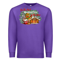 Purple its the wonderful time of the year Premium Sweatshirt - CowGirlArtShop