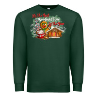 Sports Green its the wonderful time of the year Premium Sweatshirt - CowGirlArtShop
