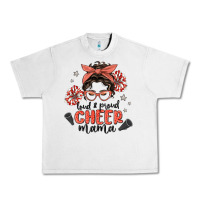 Lunar Rock loud&proud mama messy bun Urban Heavy Tee - MaliasSmallBusiness