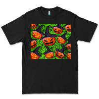 Black halloween pumpkin tumbler Premium Tee - BundleAndBundleShop