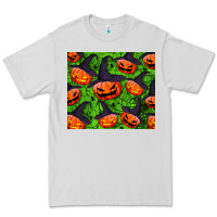 Dove Grey halloween pumpkin tumbler Premium Tee - BundleAndBundleShop