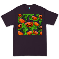 Plum halloween pumpkin tumbler Premium Tee - BundleAndBundleShop