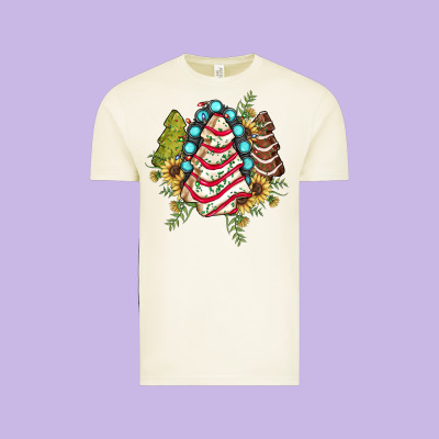 Little Debbie Tree Cakes Sunflower Gemstone Vintage Tee Designed By Jahusdesignshop