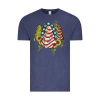 Vintage Denim little debbie tree cakes sunflower gemstone Vintage Tee - JahusDesignShop