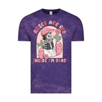 Cloud Purple roses are red inside i'm dead Vintage Tee - MaliasSmallBusiness