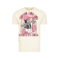 Vintage Arctic roses are red inside i'm dead Vintage Tee - MaliasSmallBusiness