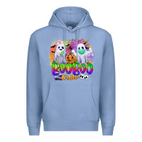 Colony Blue boo boo crew Premium Hoodie - CowGirlArtShop