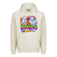 Oatmeal Heather boo boo crew Premium Hoodie - CowGirlArtShop