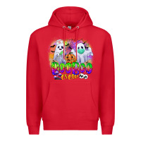 Red boo boo crew Premium Hoodie - CowGirlArtShop