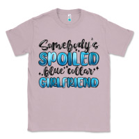 Lilac somebodys spoiled blue collar girlfriend Classic Tee - MaliasSmallBusiness