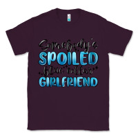 Plum somebodys spoiled blue collar girlfriend Classic Tee - MaliasSmallBusiness