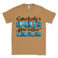 Toasted Coconut somebodys spoiled blue collar girlfriend Classic Tee - MaliasSmallBusiness