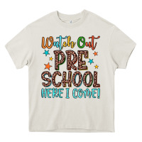 Cream watch out preschool here i come! Heavy Core Tee - JahusDesignShop