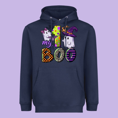 My First Boo Heavyweight Hoodie Designed By Cowgirlartshop
