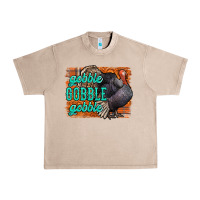 French Oak Thanksgiving Turkey Gobble Gobble Urban Heavy Tee - NancyCooperArtShop