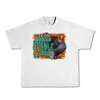Lunar Rock Thanksgiving Turkey Gobble Gobble Urban Heavy Tee - NancyCooperArtShop