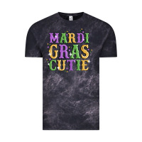 Cloud Black mardi gras cutie Vintage Tee - MaliasSmallBusiness