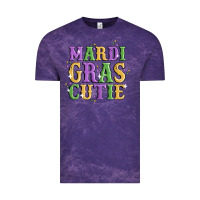 Cloud Purple mardi gras cutie Vintage Tee - MaliasSmallBusiness