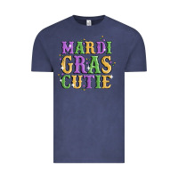 Vintage Denim mardi gras cutie Vintage Tee - MaliasSmallBusiness