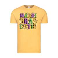 Vintage Mustard mardi gras cutie Vintage Tee - MaliasSmallBusiness