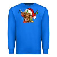 True Royal christmas heifer cow Premium Sweatshirt - CowGirlArtShop