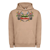 Pigment Burro spooky christmas skeleton hands Urban Hoodie - FaDigitalArtStudio