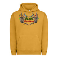 Pigment Peanut Butter spooky christmas skeleton hands Urban Hoodie - FaDigitalArtStudio