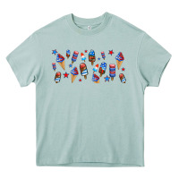 Arona usa ice cream and popsicles Heavy Core Tee - AdoDesignShop