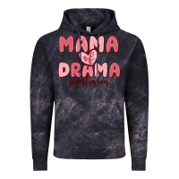 Cloud Black mama of drama girl mom Vintage Hoodie - MaliasSmallBusiness