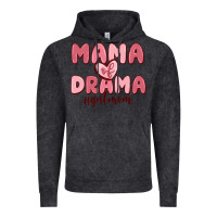Vintage Black mama of drama girl mom Vintage Hoodie - MaliasSmallBusiness