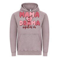 Vintage Zinc mama of drama girl mom Vintage Hoodie - MaliasSmallBusiness
