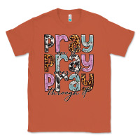 Copper pray on it pray over it pray through it Classic Tee - NancyCooperArtShop