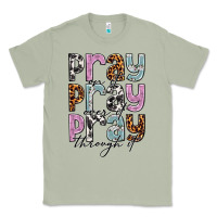 Matcha pray on it pray over it pray through it Classic Tee - NancyCooperArtShop