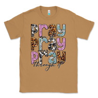 Toasted Coconut pray on it pray over it pray through it Classic Tee - NancyCooperArtShop