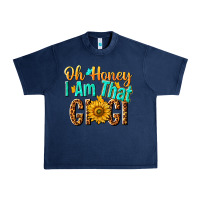 Navy oh honey i am that gigi nca Urban Heavy Tee - NancyCooperArtShop