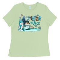 Matcha winter vibes Ladies Tee - AdoDesignShop