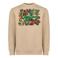 Family Christmas 2024 Heavyweight Sweatshirt | Teevron