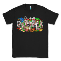 Black baseball brother Classic Tee - CowhideDigitalArt