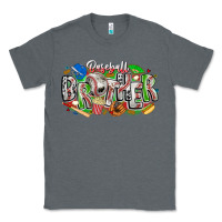 Charcoal Heather baseball brother Classic Tee - CowhideDigitalArt