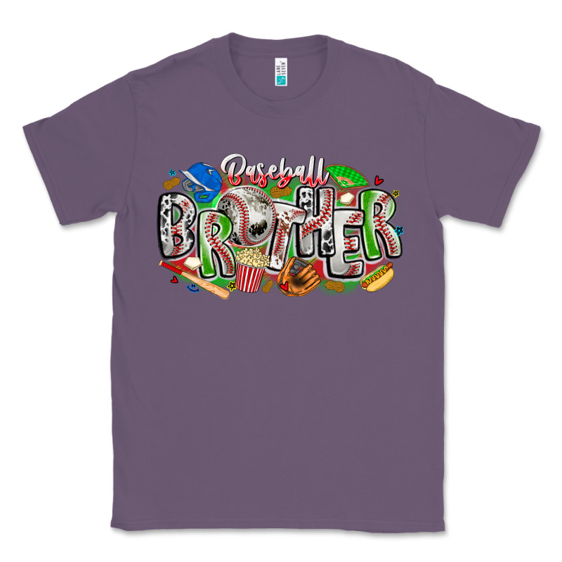 Baseball Brother Classic Tee by CowhideDigitalArt | Teevron
