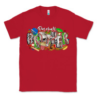 Red baseball brother Classic Tee - CowhideDigitalArt