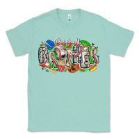 Seafoam baseball brother Classic Tee - CowhideDigitalArt