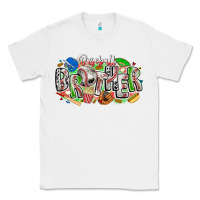 White baseball brother Classic Tee - CowhideDigitalArt