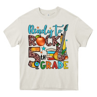 Cream ready to rock 5th grade Heavy Core Tee - JahusDesignShop