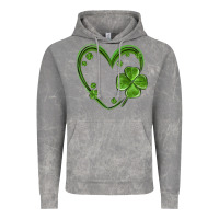 Cloud Rock st patricks day shamrock heart Vintage Hoodie - MaliasSmallBusiness